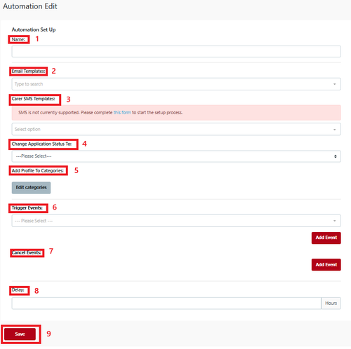 Automation criteria Sept 2025