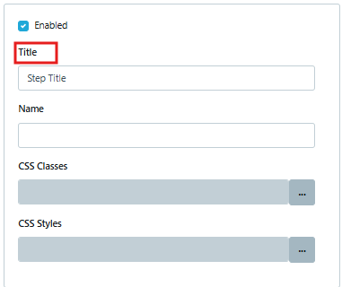 Custom form - Step Title Sept 2025
