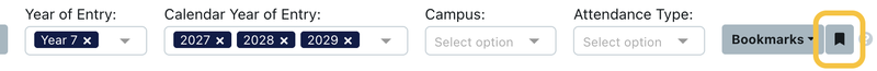 Filter Bookmark icon 2