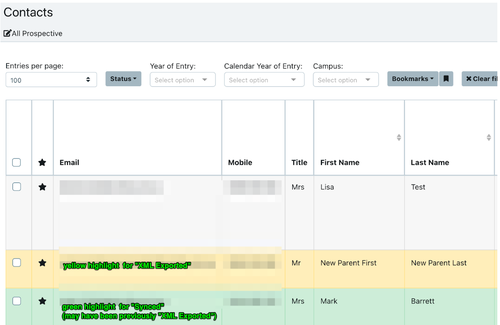 Synergetic XML export Yellow and Green May 2025