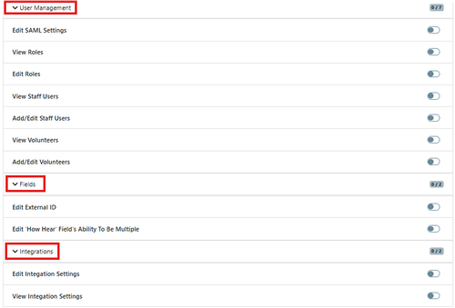 User permission setting 8