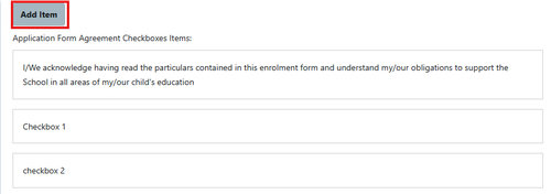 box to add links to policy documents May 2025